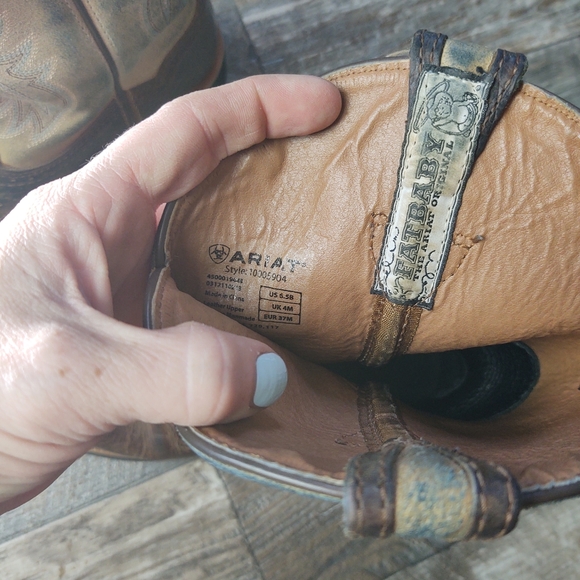 Ariat Fatbaby Cowgirl Boots size 6 1/2B - Picture 5 of 5